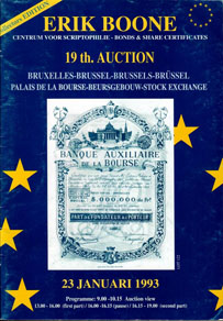 1993 Erik Boone auction catalog